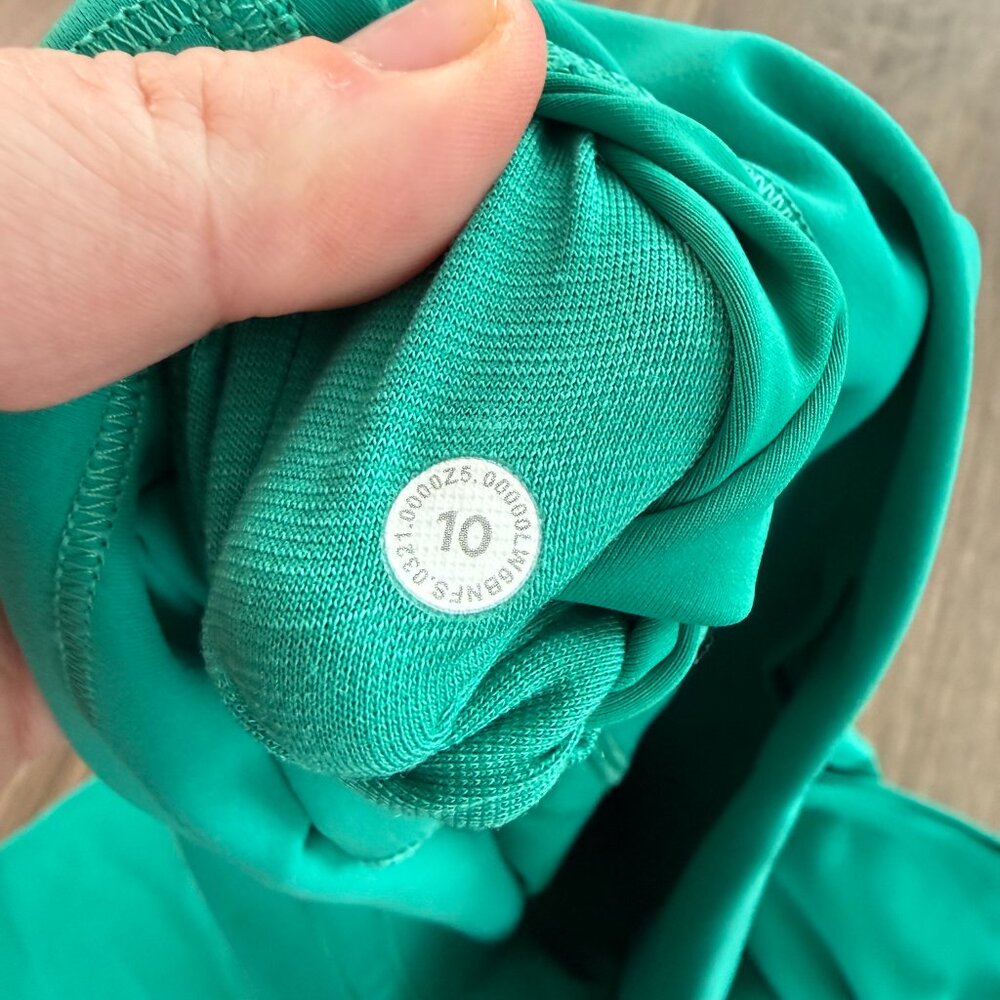 lululemon Wunder Train Teal High-Rise Leggings size 10 - Picture 4 of 8